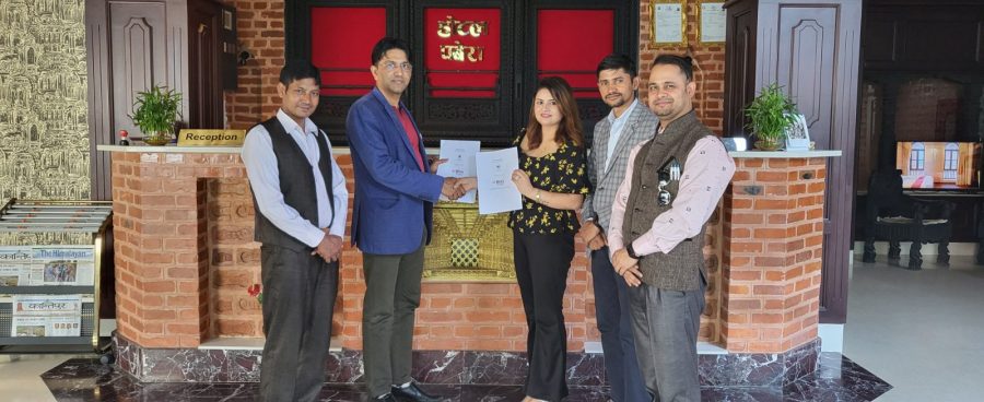 MOU between Hotel Pabera & TCMIT